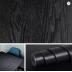 Black Thicken Contact Paper Wood Peel and Stick Wall Sticker